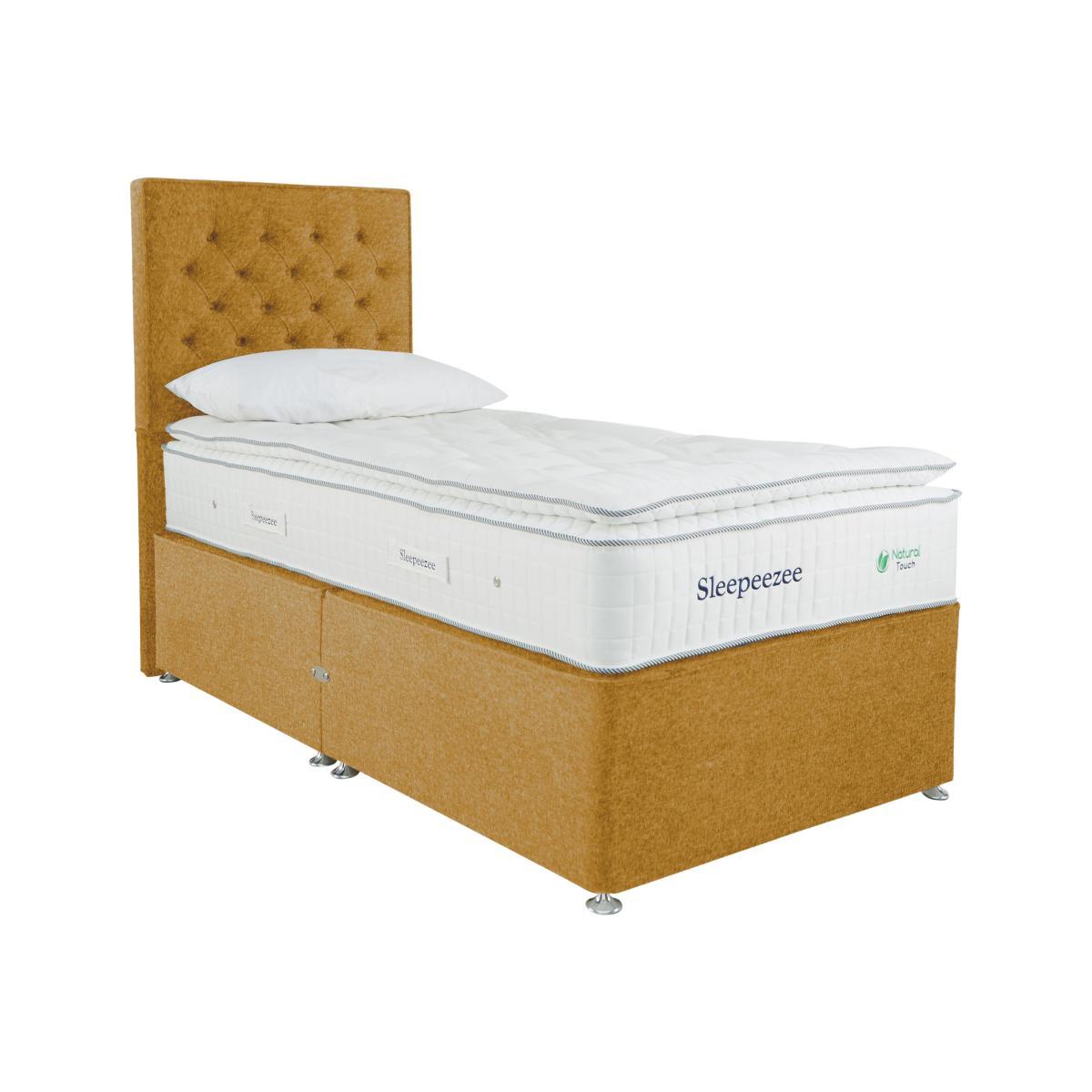 Sleepeezee - Natural Touch 3000 Pillowtop Divan Set - Single - Yellow – image 1