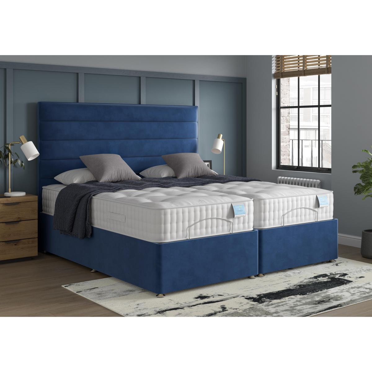 Sleep Story - Natural Comfort Adjustable Divan Bed - Single - White – image 2