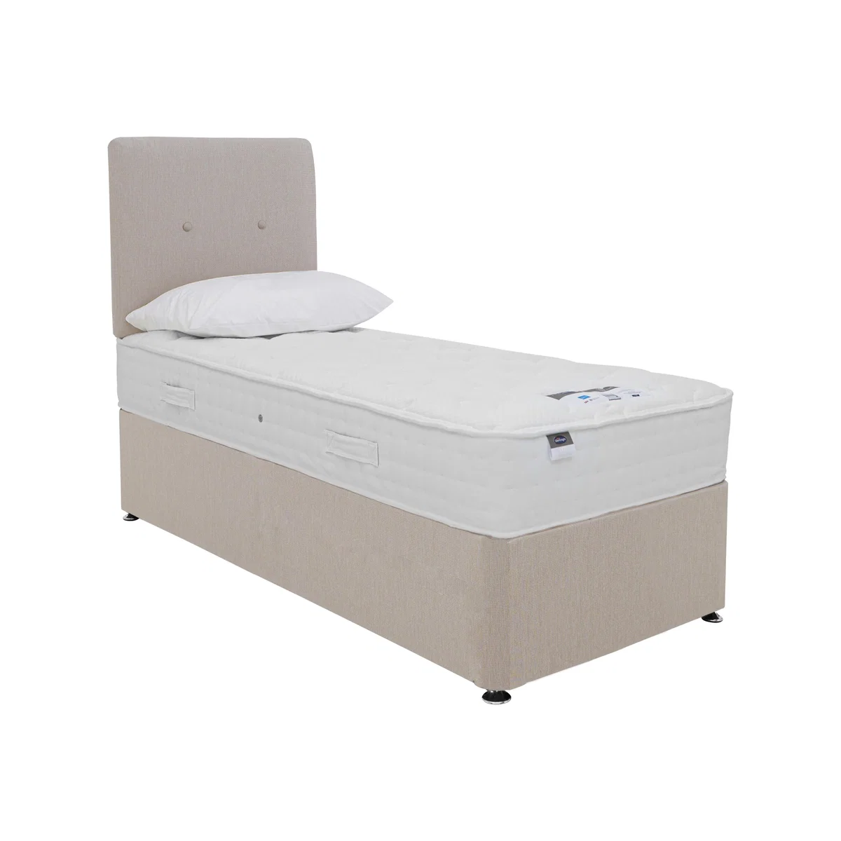 Silentnight - Eco Pocket Divan Set - Single - Beige – image 1
