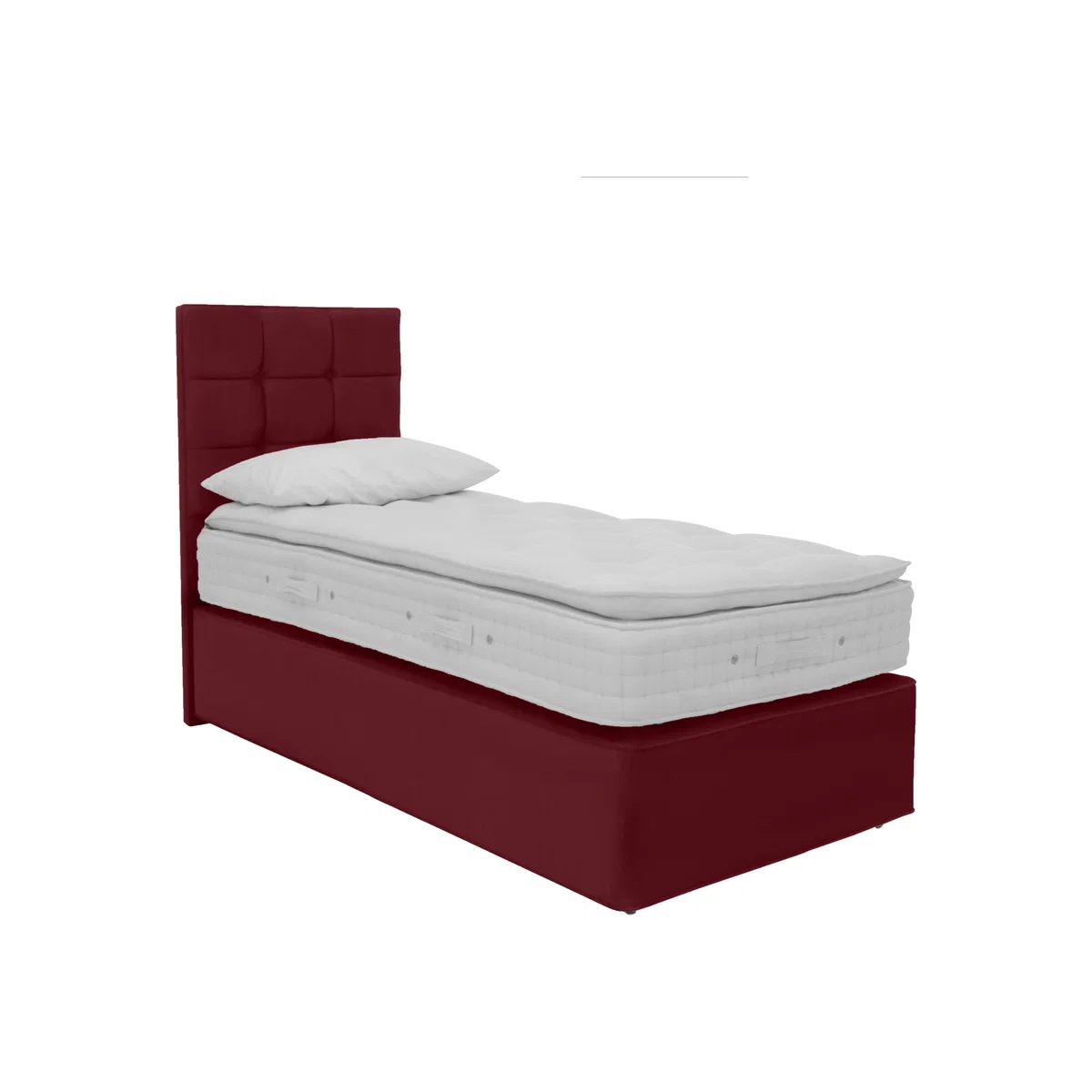 Hypnos - Bespoke Luxury Divan Set - Single - Red – image 1