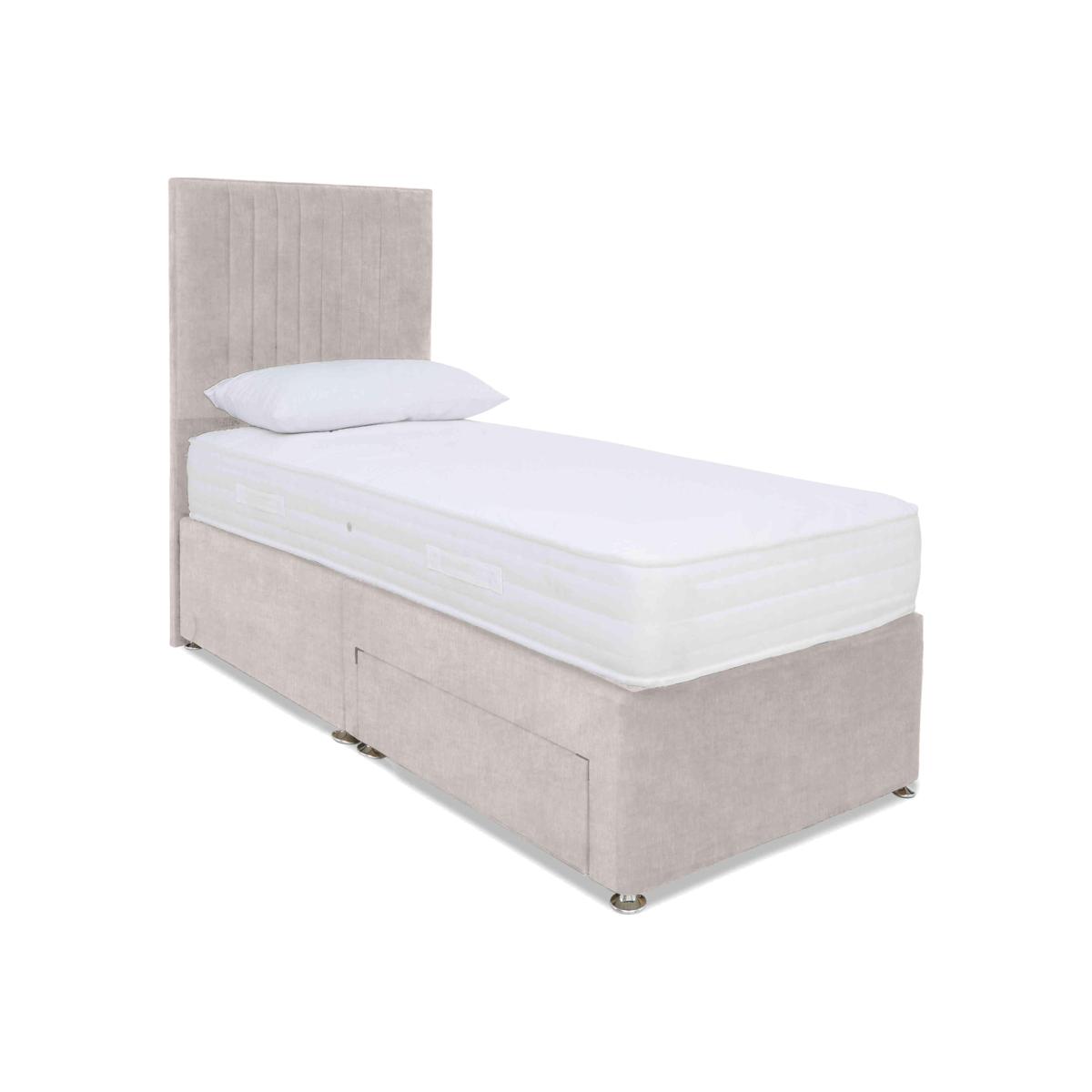 Sleep Story - Firm Gel Divan Set - Small Single - Lace Ivory – image 1