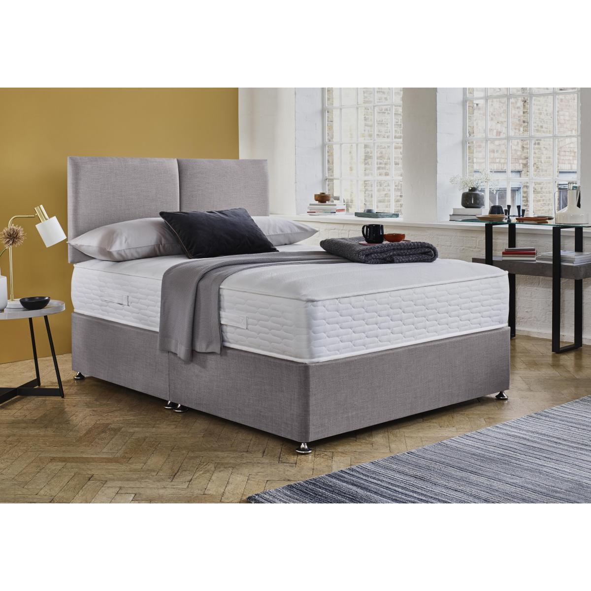 Highgrove - Essentials Dream Memory Divan Set with Trance Headboard - Single – image 2