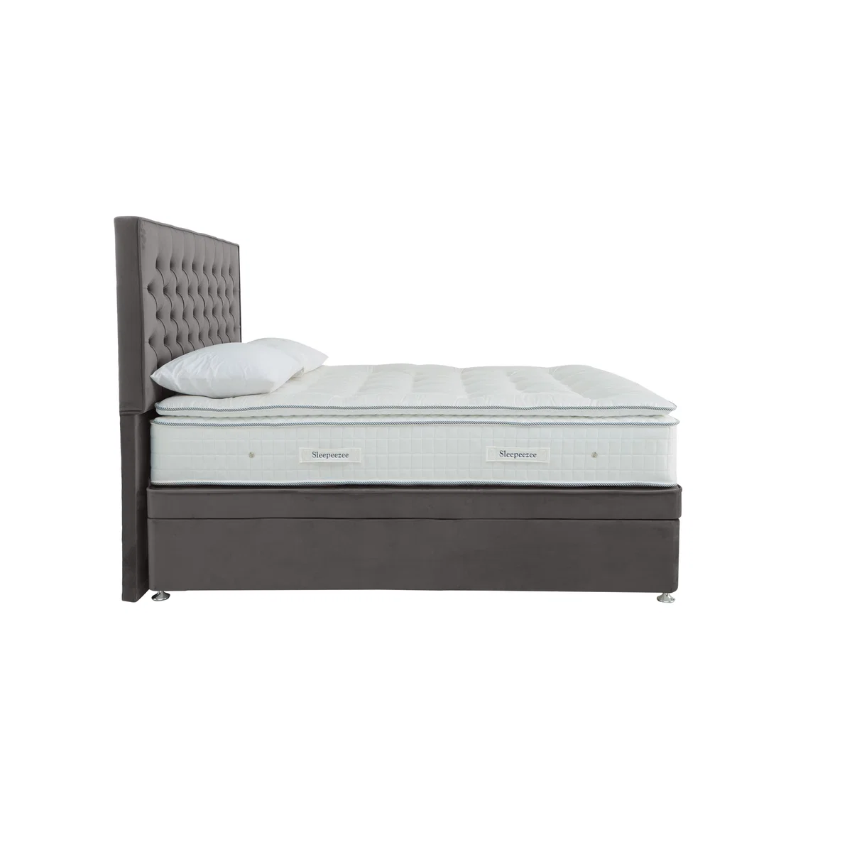 Sleepeezee - Natural Touch 3000 Pillowtop End Ottoman Divan Set - Single - Red – image 4
