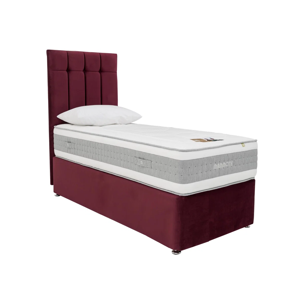 Mammoth - Prestige Advanced 3000 Divan Set - Single - Red – image 1