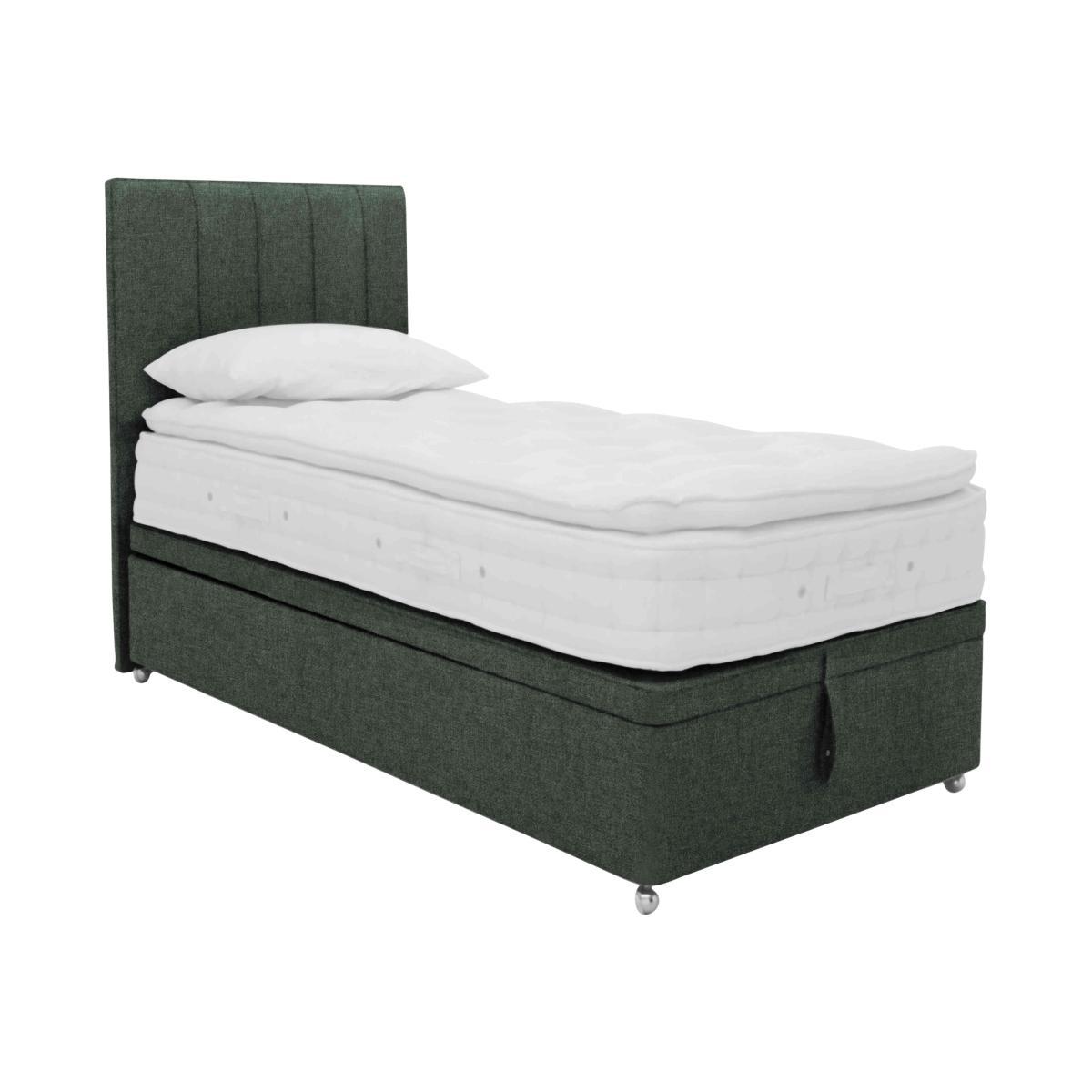 Hypnos - Bespoke Finesse Ottoman Divan Set - Single - Green – image 1