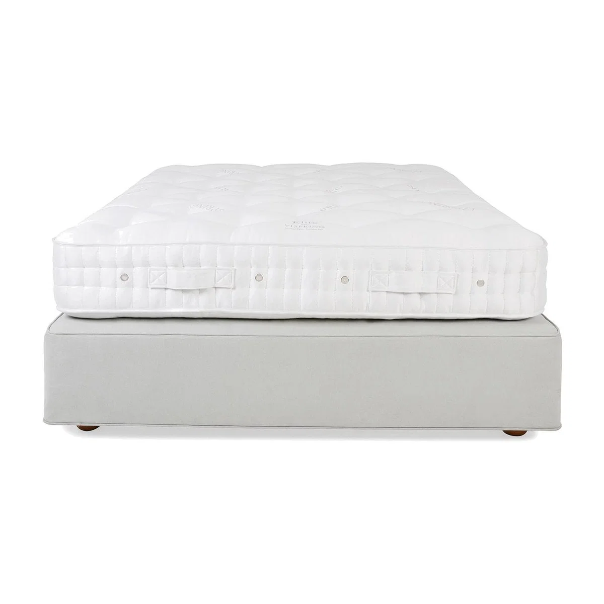 Vispring Herald Superb Firm Tension Divan single Tk589 Mist - Heal's UK Bedroom Furniture – image 1