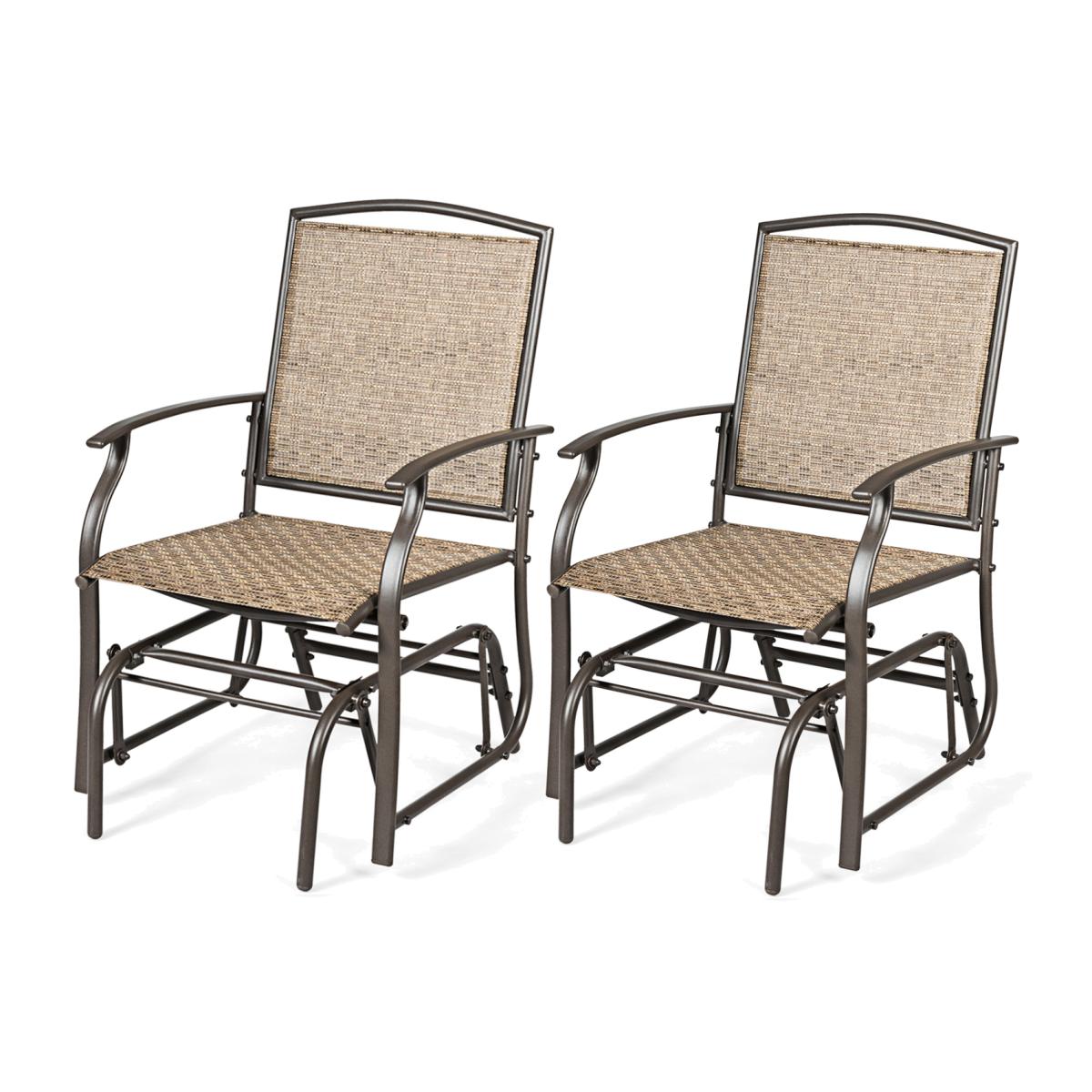 Costway Rocking Chair - Brown - Brown – image 1