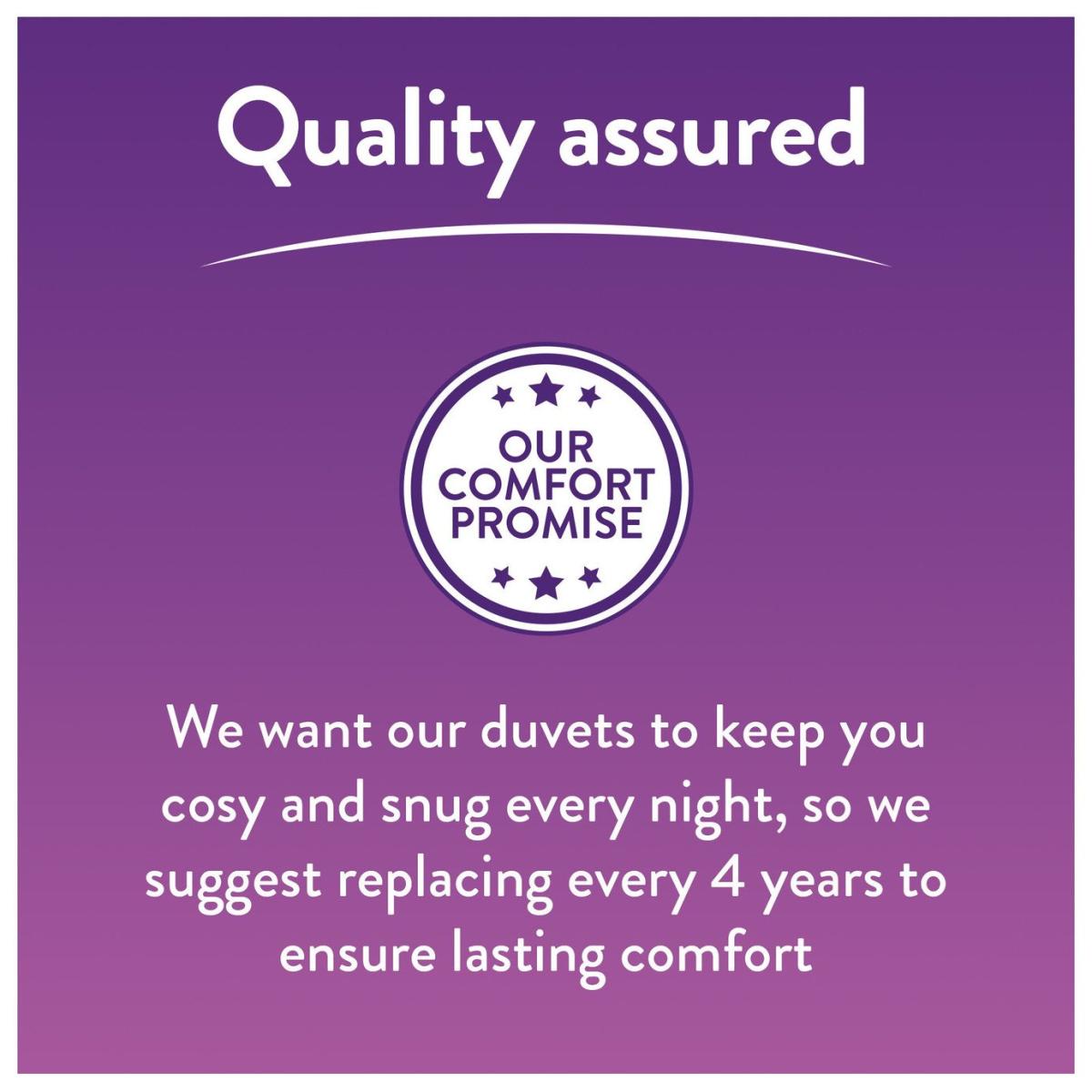 Slumberdown Coverless Comfort 10.5 Tog Duvet - Single – image 10