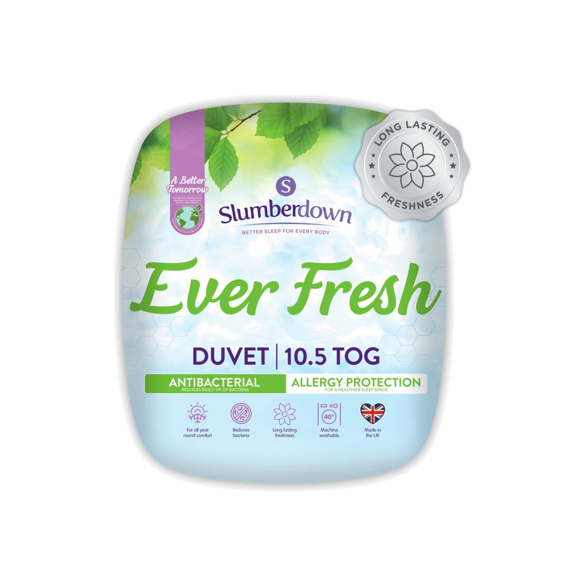 Slumberdown Ever Fresh 10.5 Tog Duvet - Single – image 1