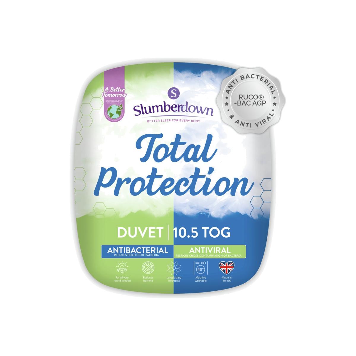 Slumberdown Total Protection 10.5 Tog Duvet - Single