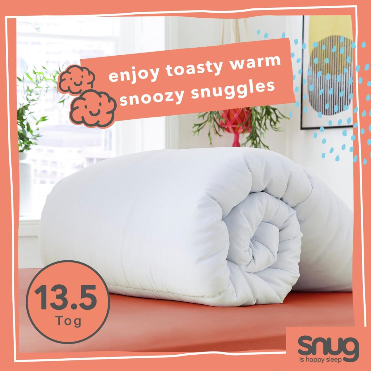 Snug Snuggle Up 13.5 Tog Duvet - Single – image 2