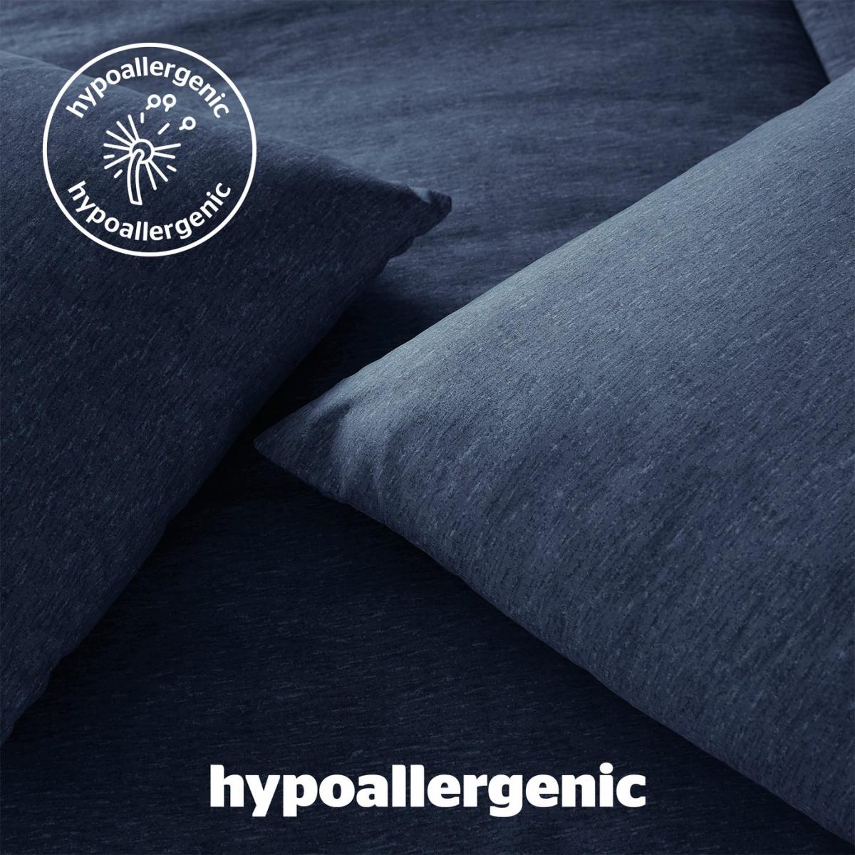 Silentnight Coverless 10.5Tog Navy Duvet &Pillowcase- Single – image 5