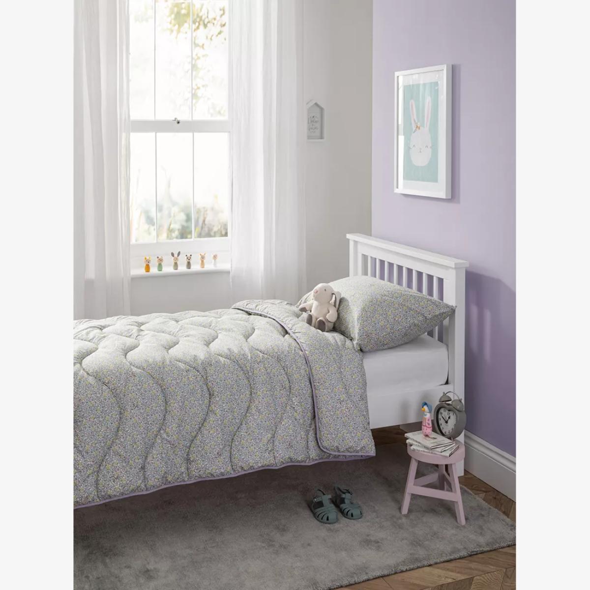 Night Lark Junior In The Garden Coverless Duvet Set, 4.5 Tog, Single, Multi – image 1