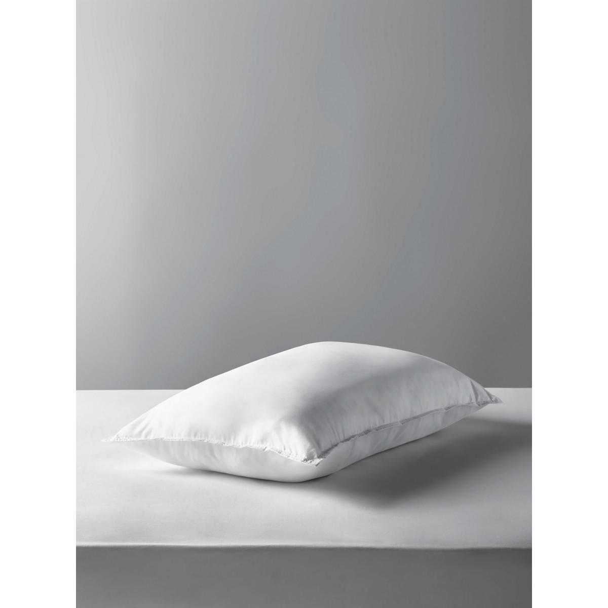 little home at John Lewis Synthetic Soft Touch Washable Duvet and Pillow Set, 10.5 Tog, White, Single – image 4