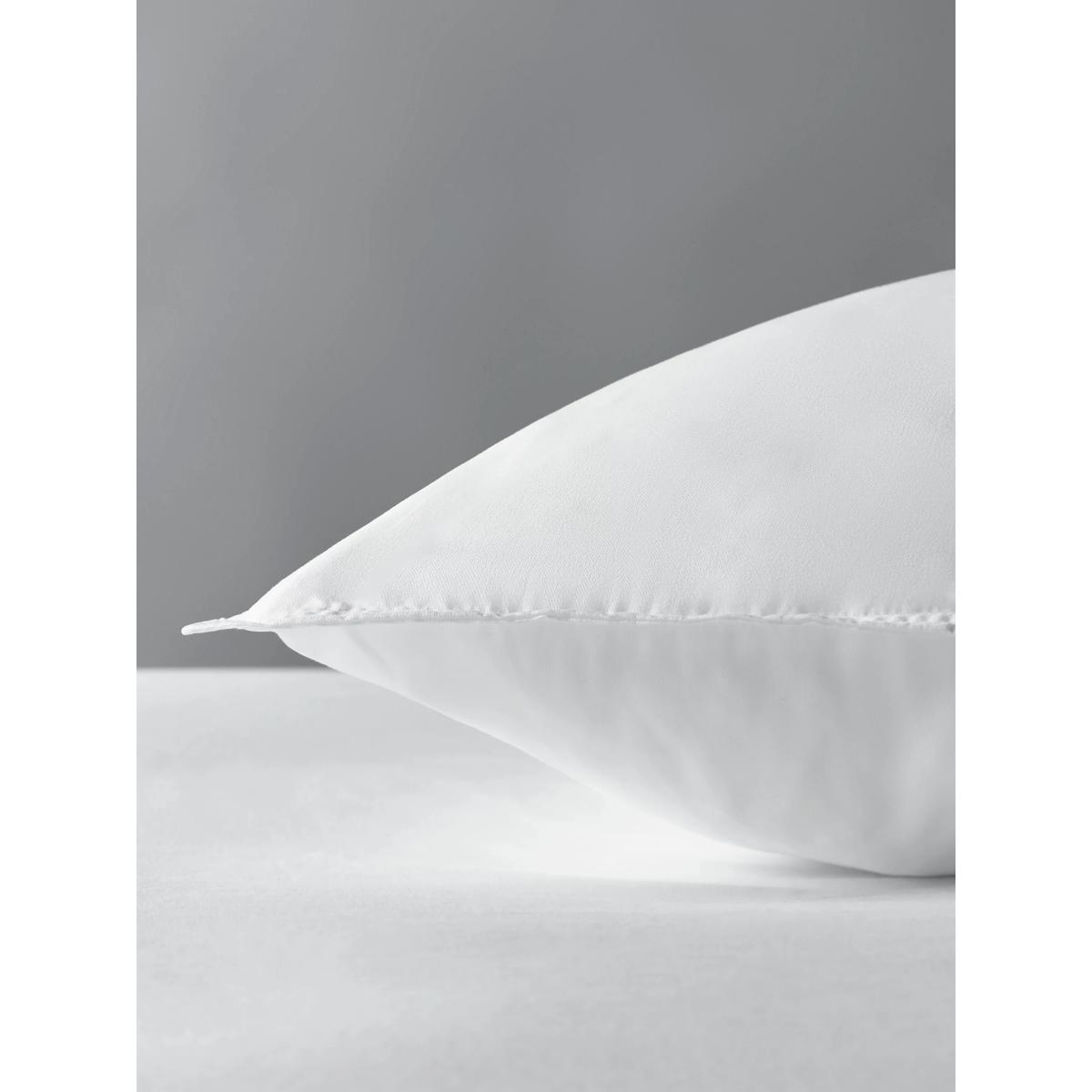little home at John Lewis Synthetic Soft Touch Washable Duvet and Pillow Set, 10.5 Tog, White, Single – image 5