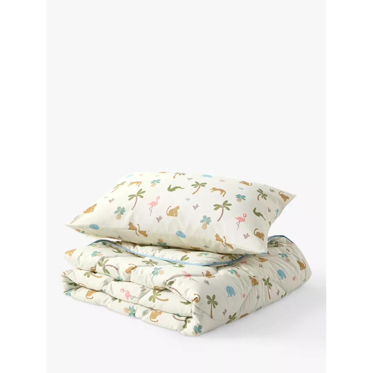 Night Lark Junior Jungle Adventure Coverless Duvet Set, 4.5 Tog, Single, Multi – image 4