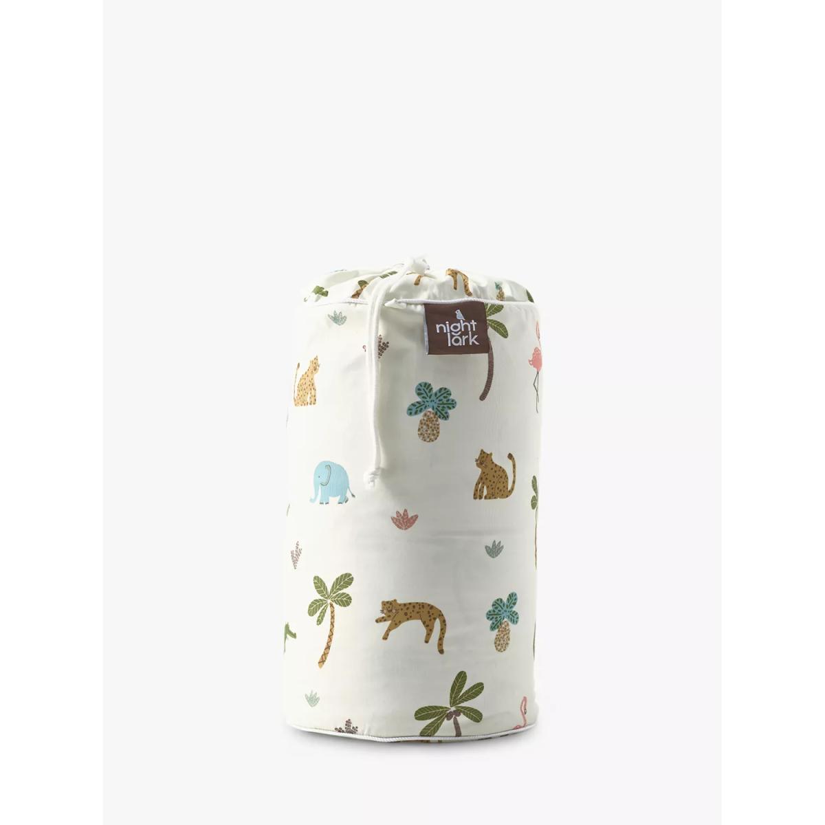 Night Lark Junior Jungle Adventure Coverless Duvet Set, 4.5 Tog, Single, Multi – image 5