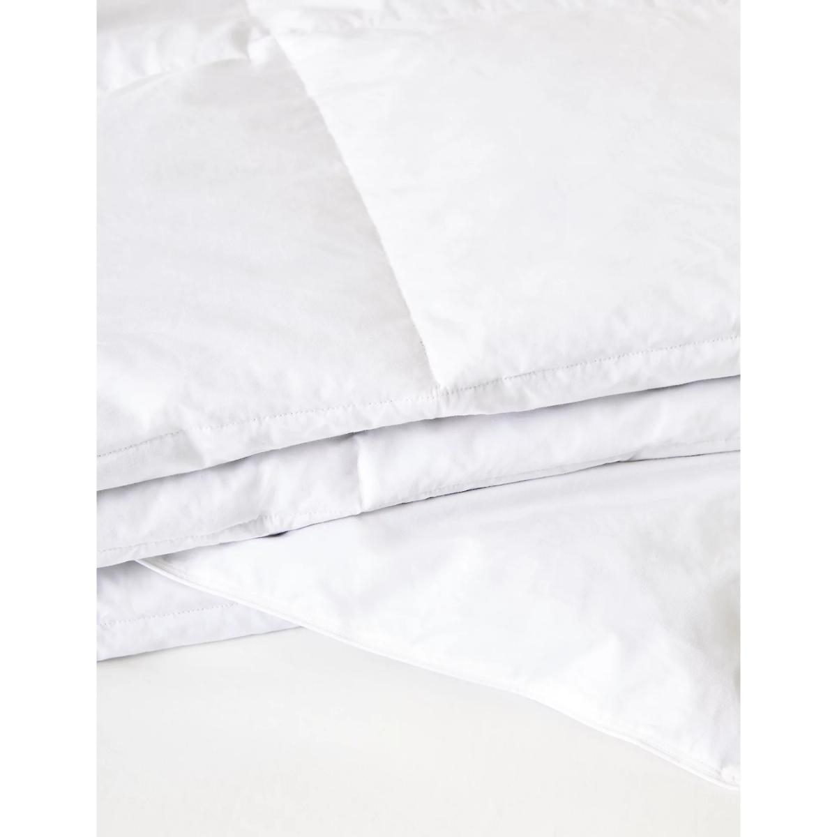 M&S Goose Feather & Down 4.5 Tog Duvet - SGL - White, White – image 3