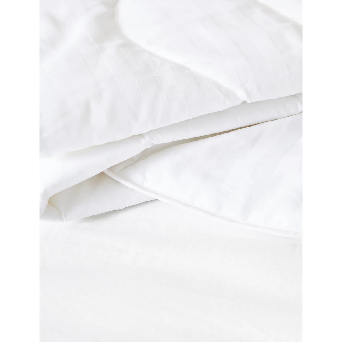 M&S Autograph Touch of Silk 10.5 Tog Duvet - SGL - White, White – image 4