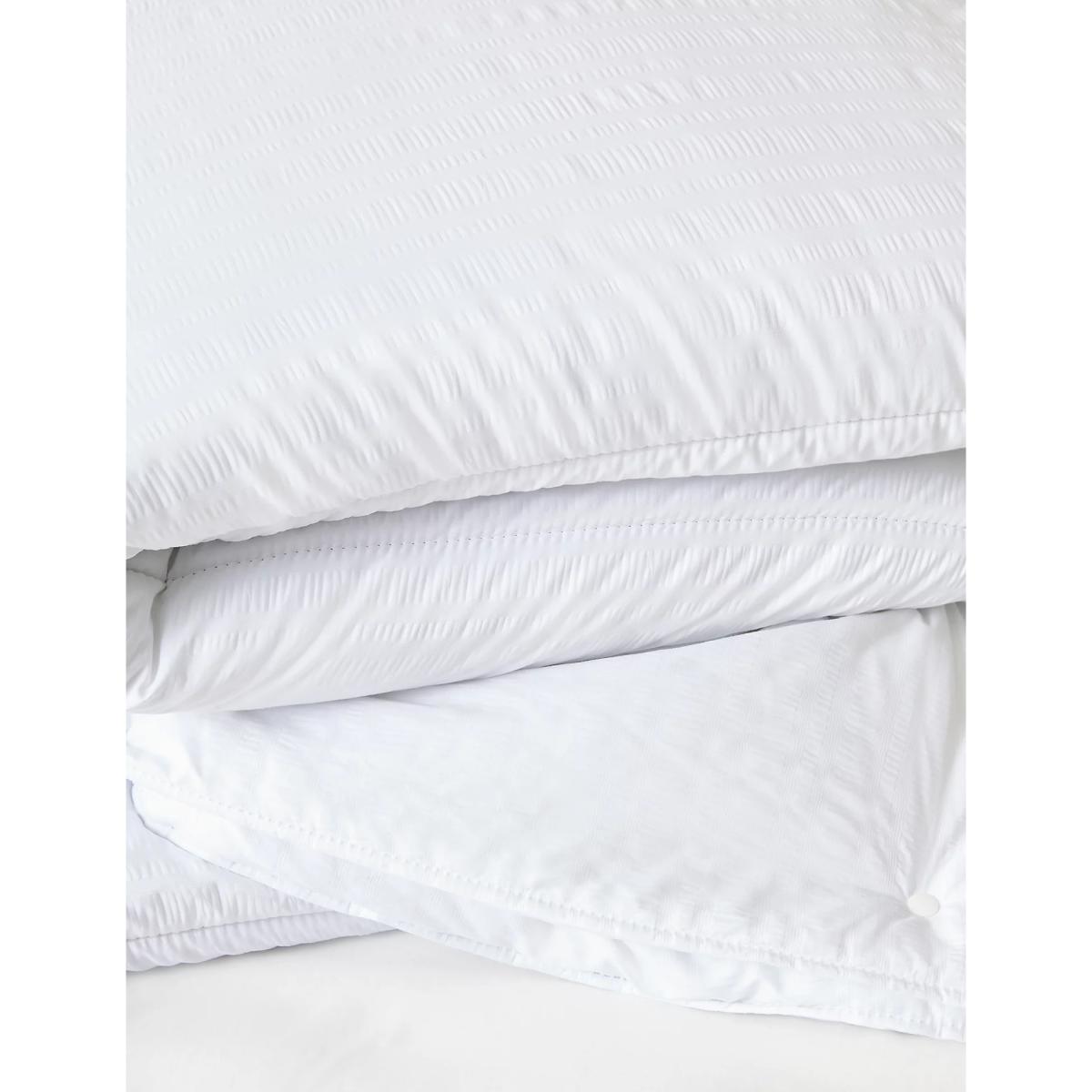 M&S Simply Soft 13.5 Tog All Seasons Duvet - SGL - White, White – image 5