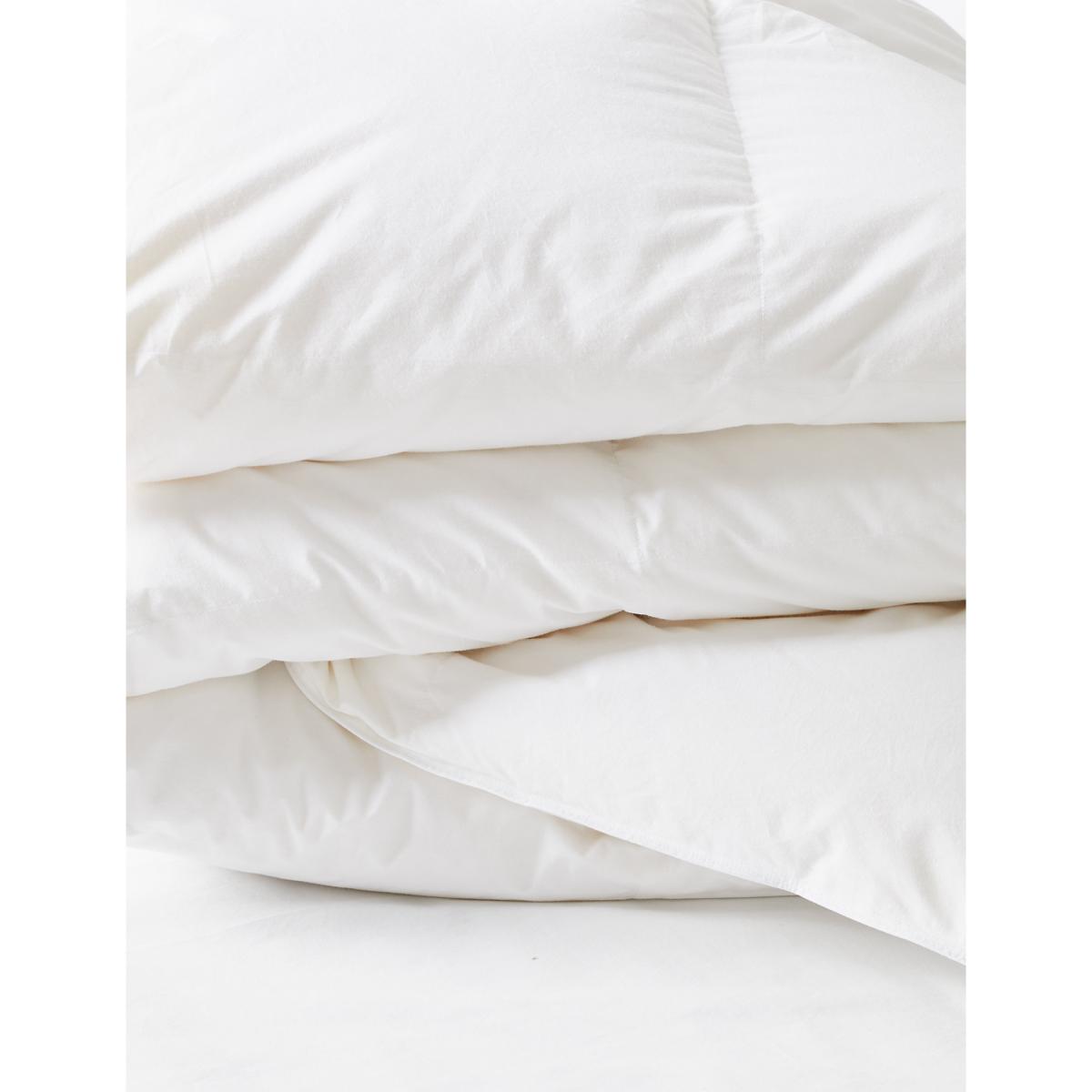 M&S Luxury Duck Down 13.5 Tog Duvet - SGL - White, White – image 4