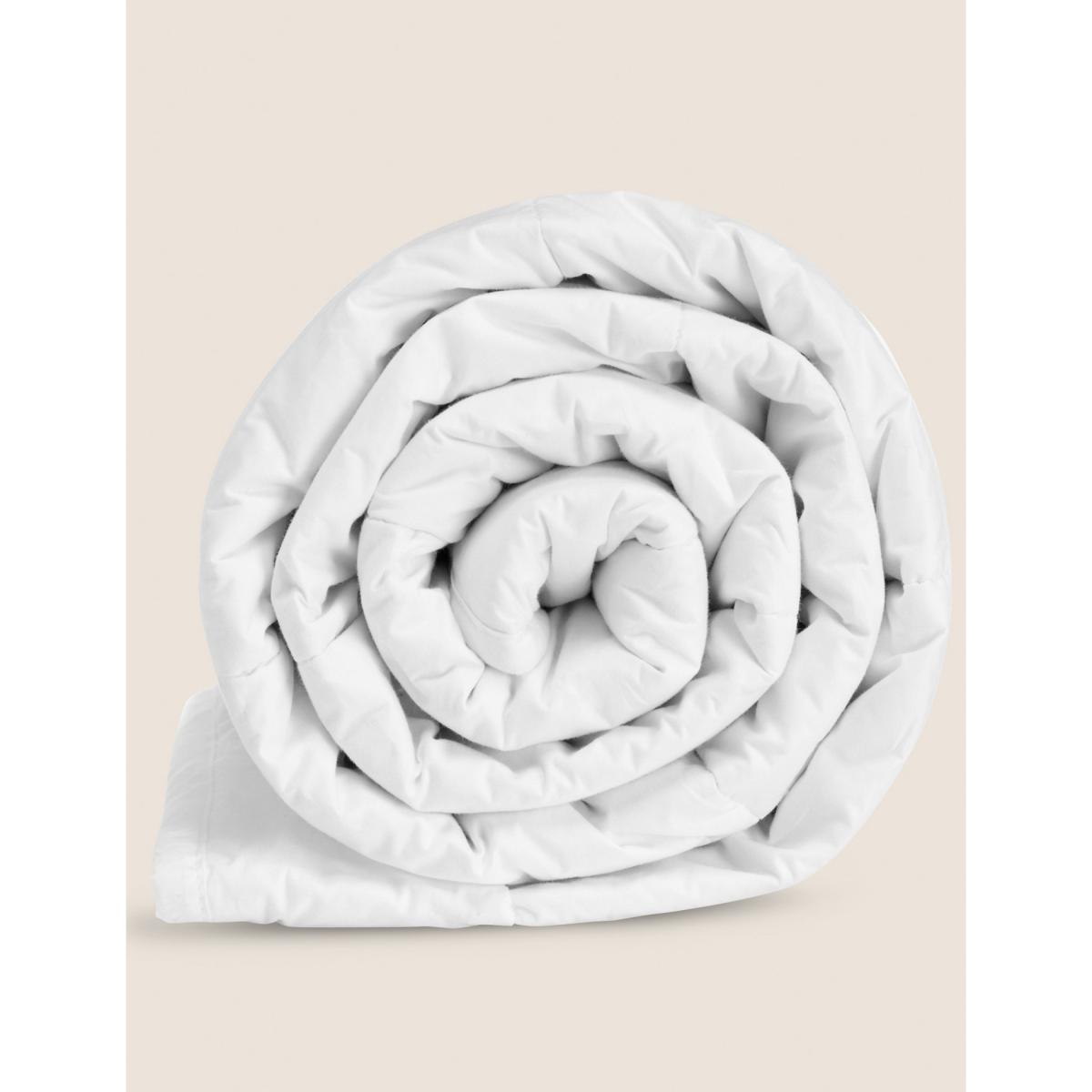 M&S Comfortably Cool 3 Tog Duvet - SGL - White, White – image 3