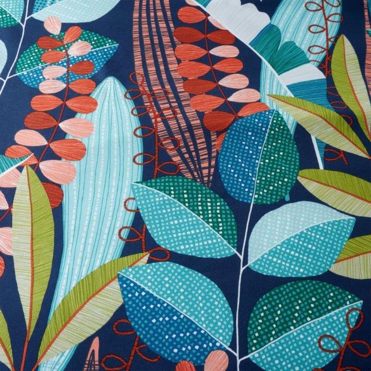 Catherine Lansfield Botanical Leaves Duvet Set - Green - Single, Cotton – image 3