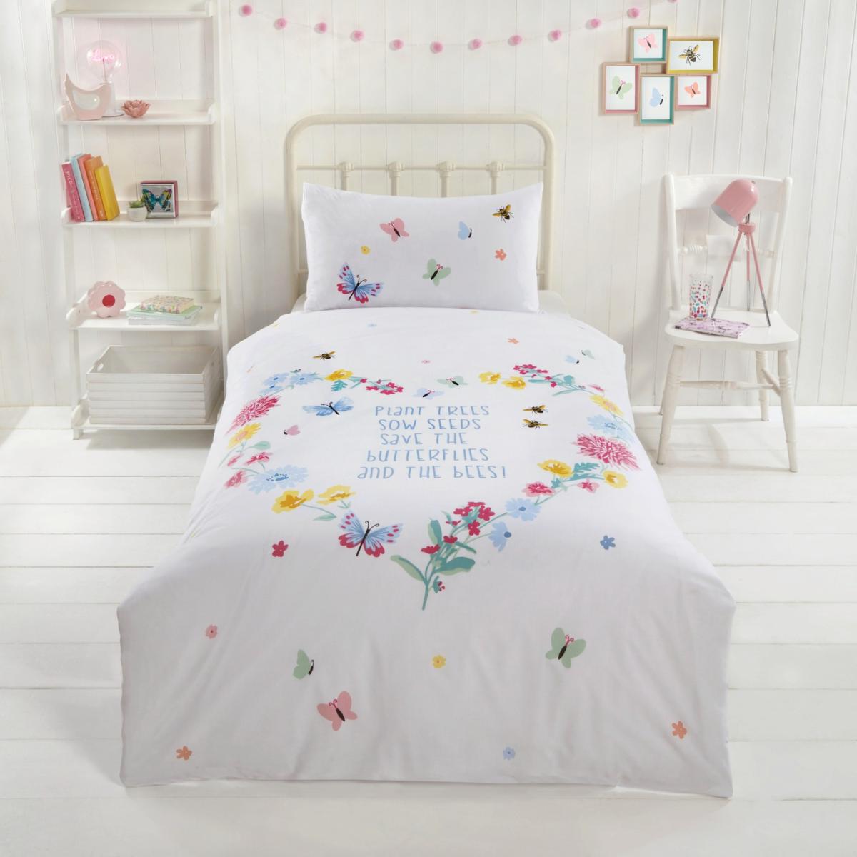 PH Butterflies Bees Duvet Set - Multi / Single – image 1