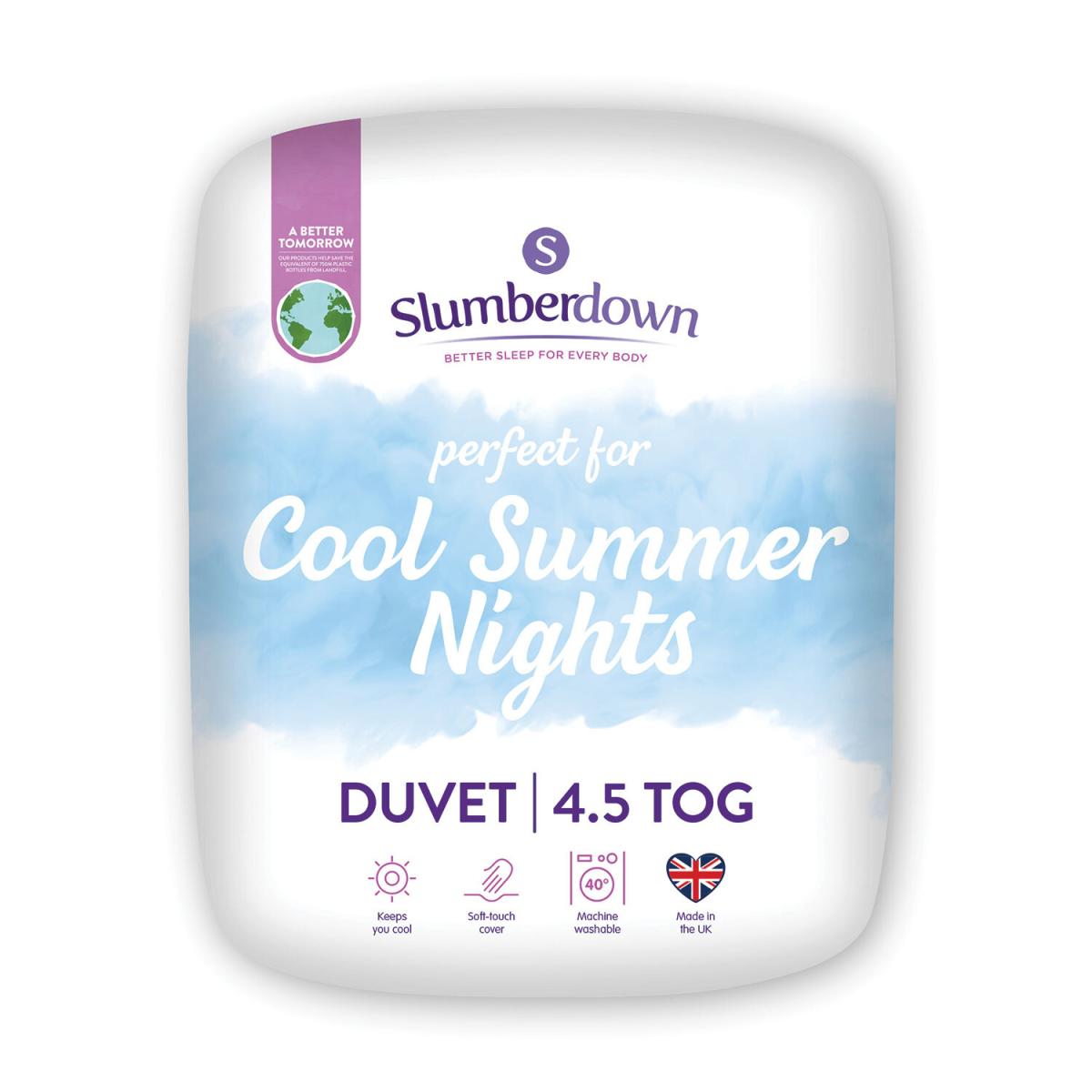 Slumberdown Cool Summer 4.5Tog Duvet - Single – image 2