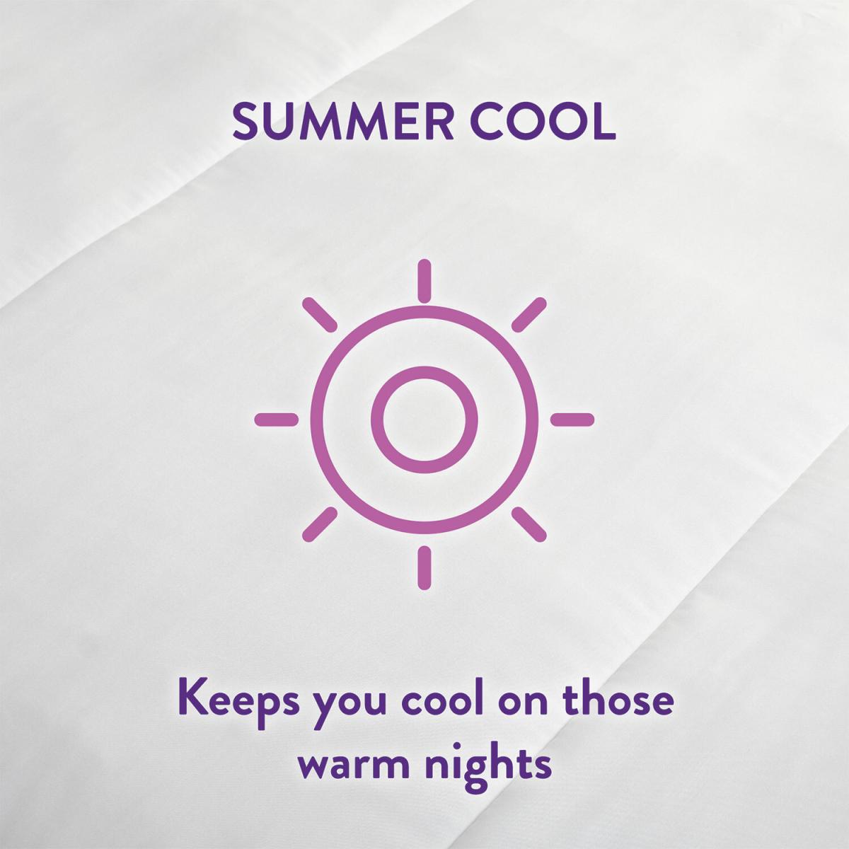 Slumberdown Cool Summer 4.5Tog Duvet - Single – image 5