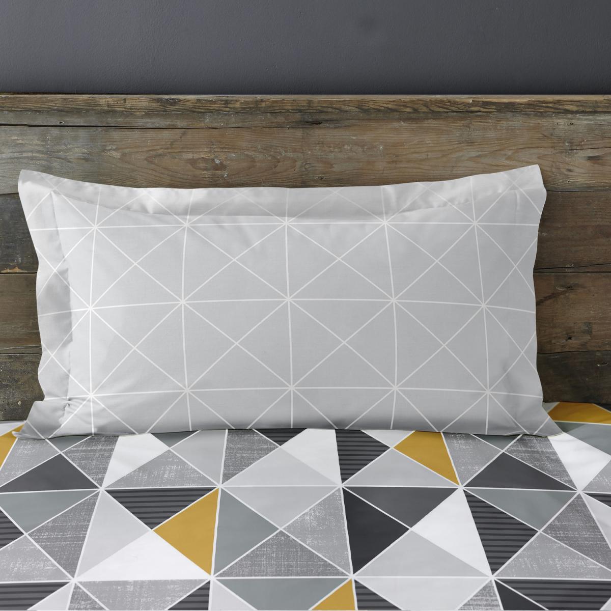 Prisma Black Grey Duvet Cover Set - Multi-Coloured / Single Duvet Set – image 3