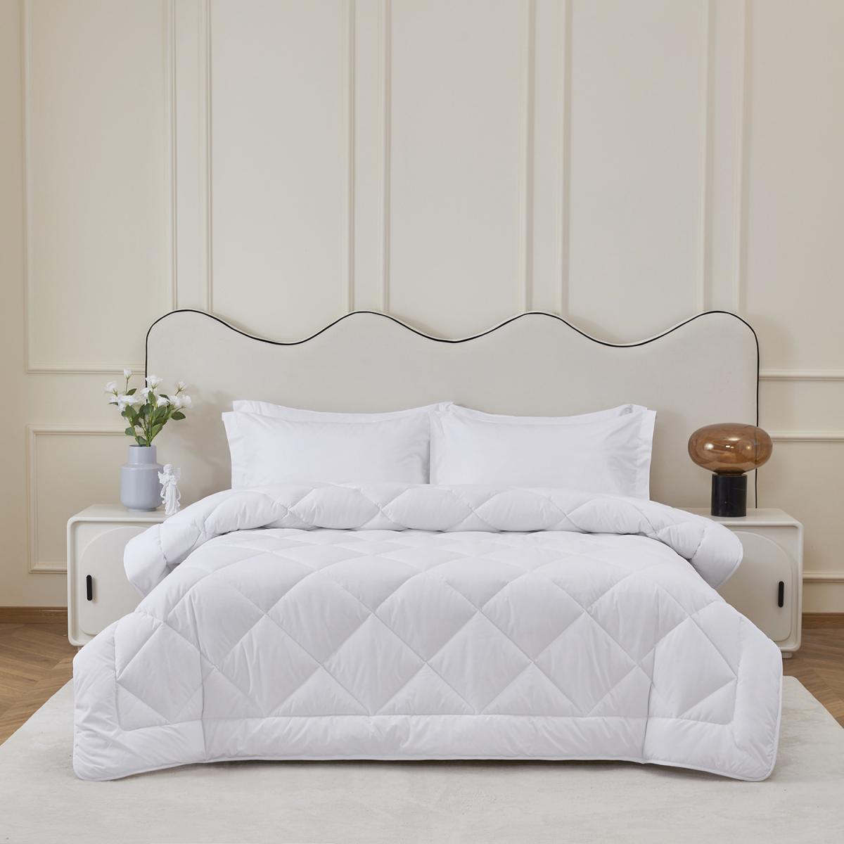 500gsm Hotel Quality Wool Blend Duvet - White / 4kg / Single 4kg – image 2