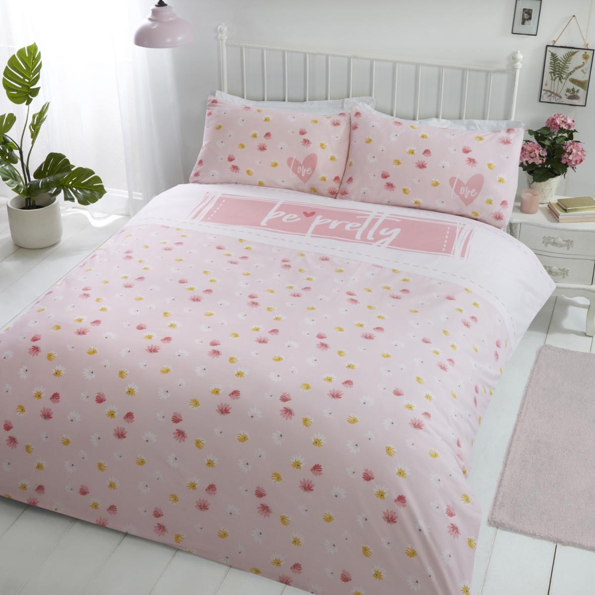 Be Pretty Duvet Set - Pink / Single – image 2