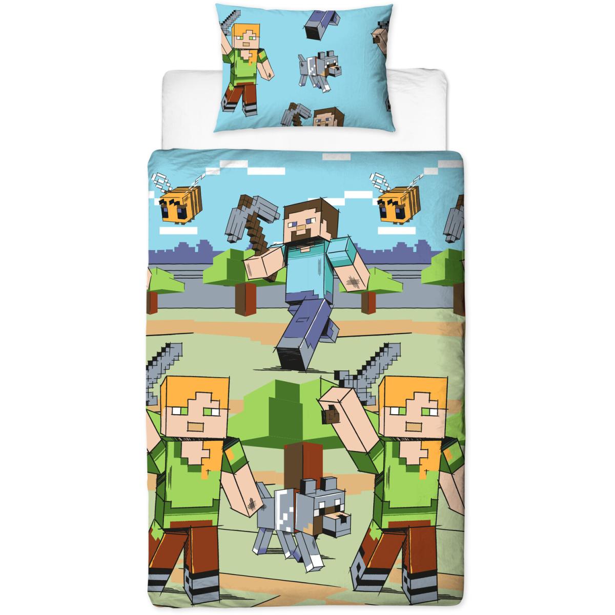 Minecraft Adventure Single Duvet Set – image 5