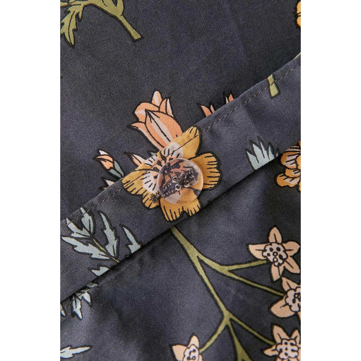 Urban Outfitters Myla Black Floral Duvet Set - Black Single – image 4
