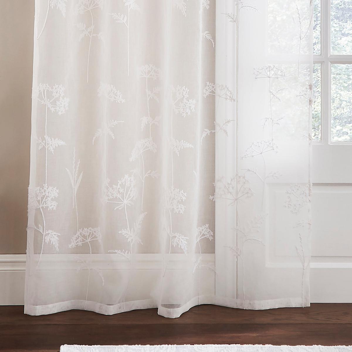 Dorma Cheddleton White Slot Top Voile White – image 2