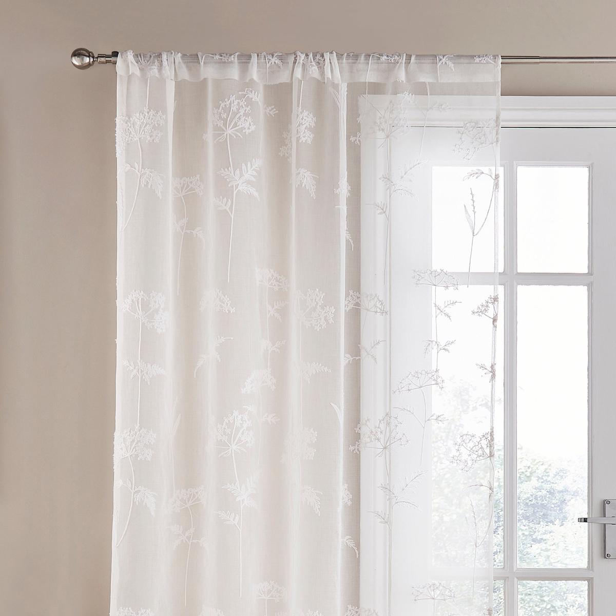 Dorma Cheddleton White Slot Top Voile White – image 3