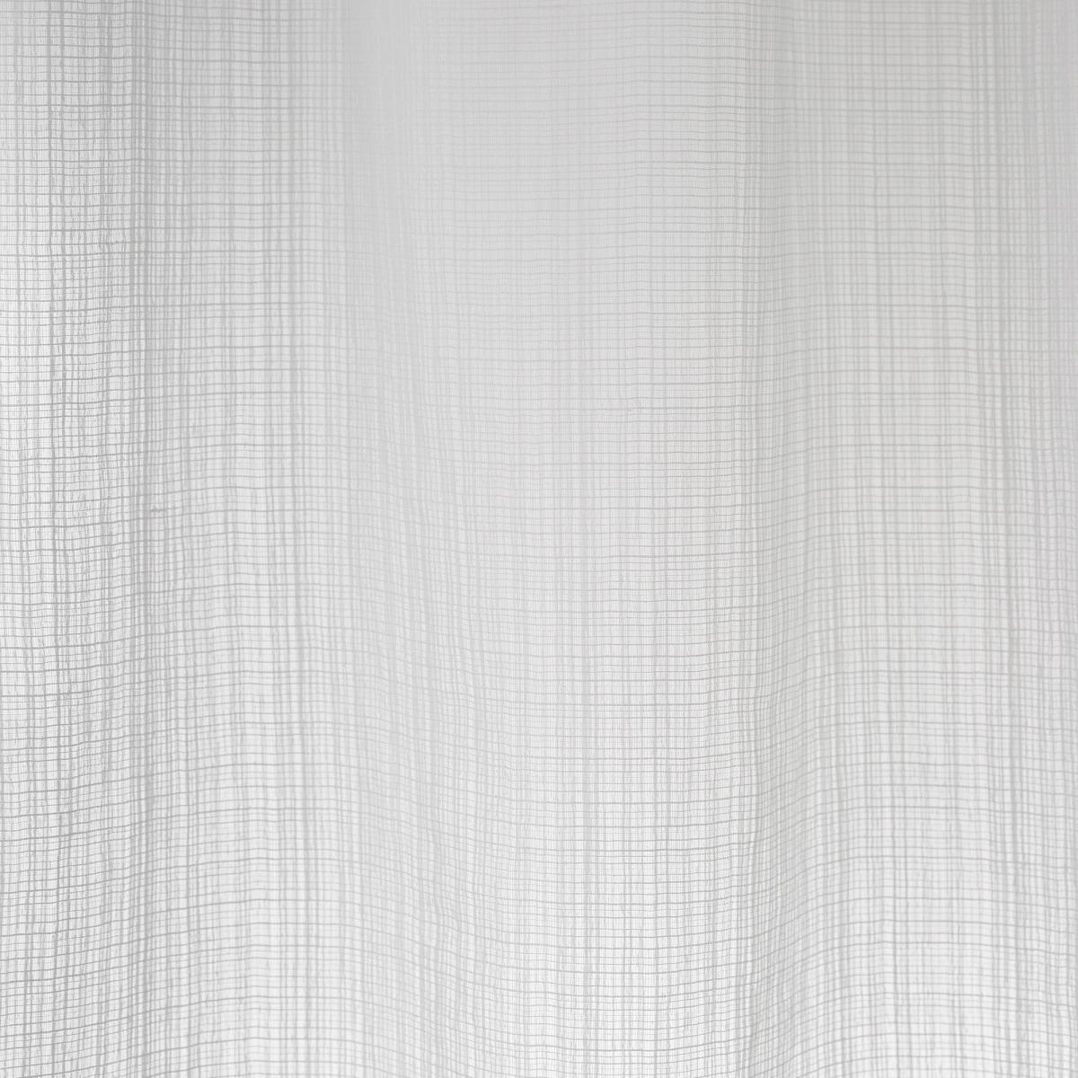 Aspen White Sheer Slot Top Single Voile Panel White – image 6
