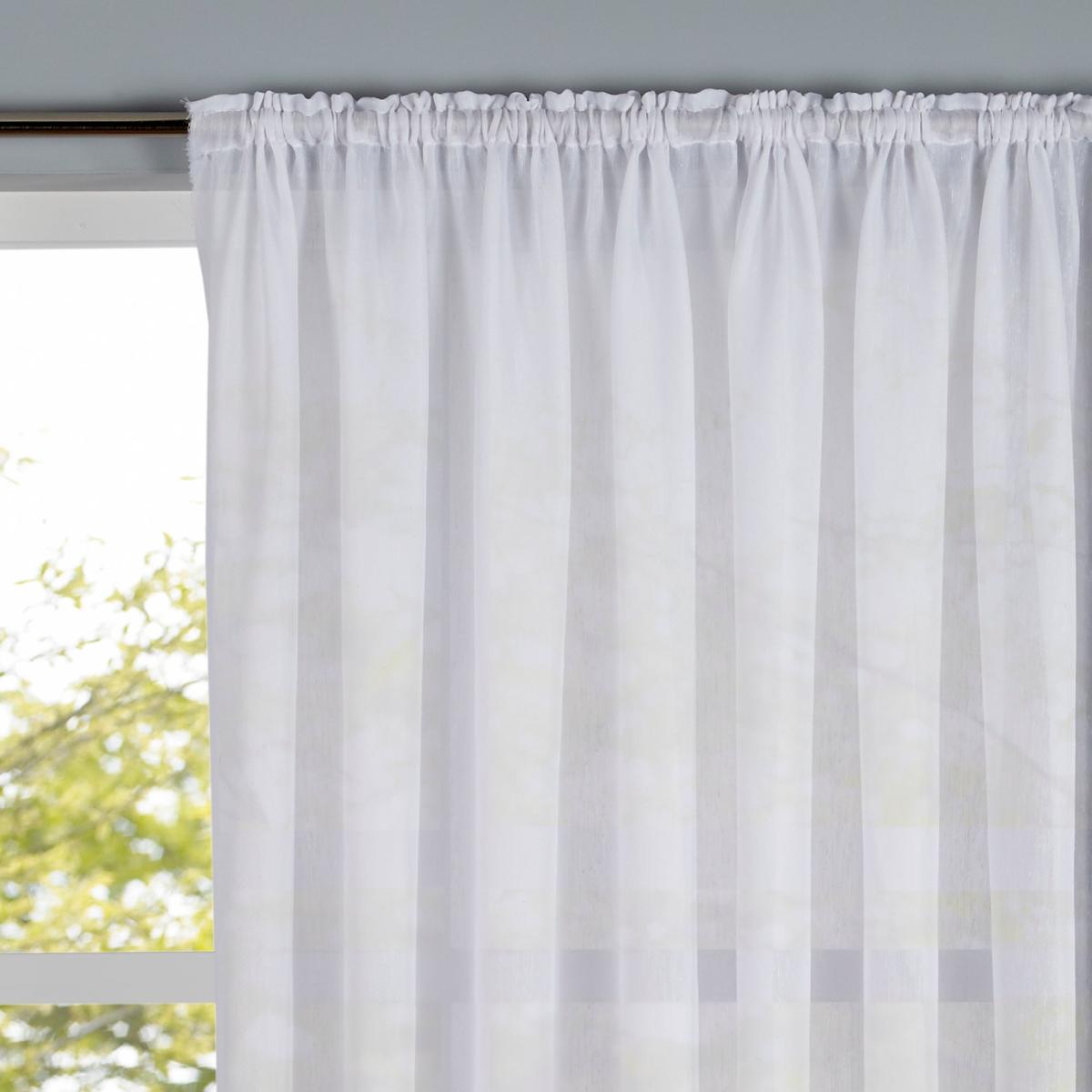 By the Metre White Rowan Recycled Voile White – image 2
