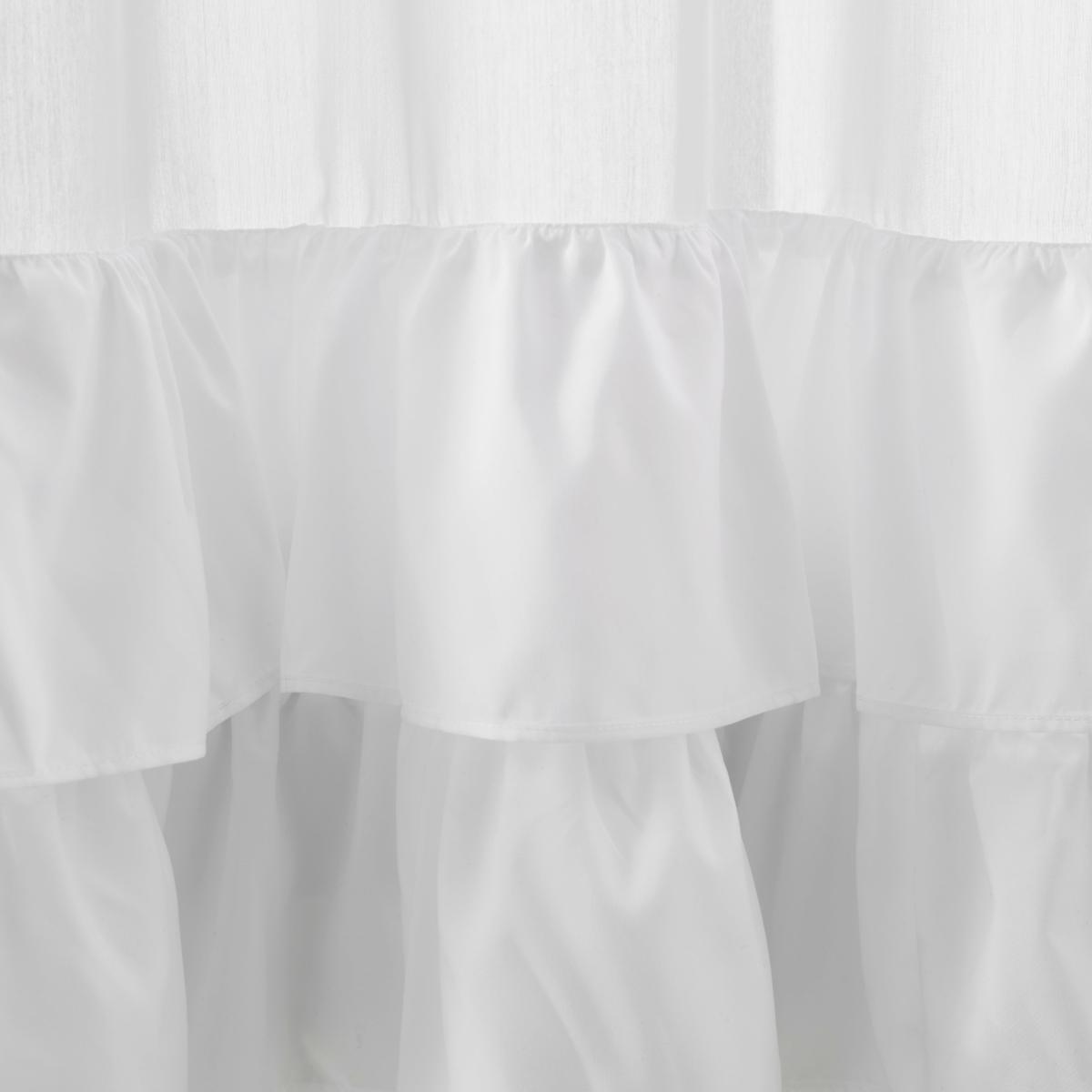 Ruffle Slot Top Voile White – image 4