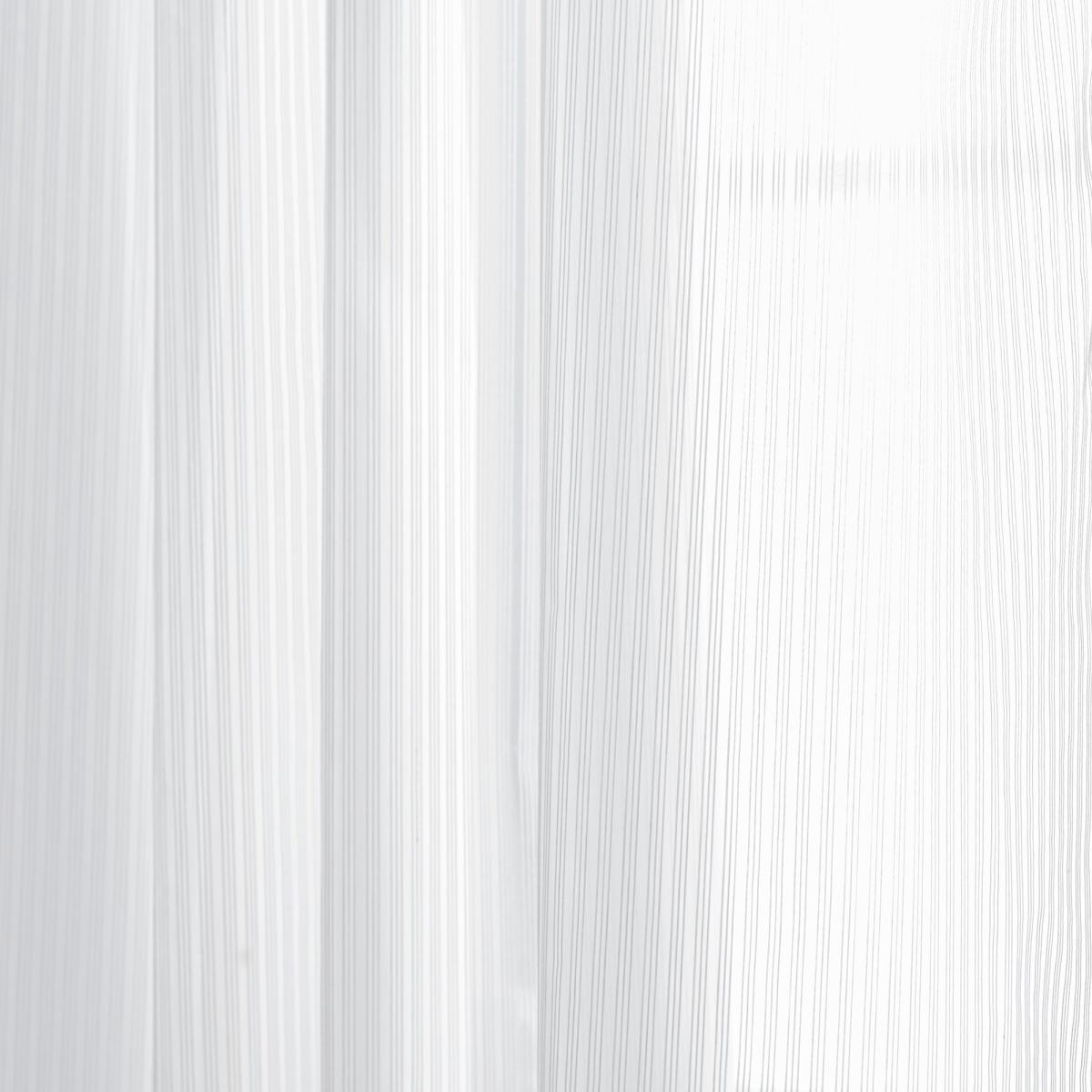 Sound Reducing White Slot Top Single Voile Panel White – image 5