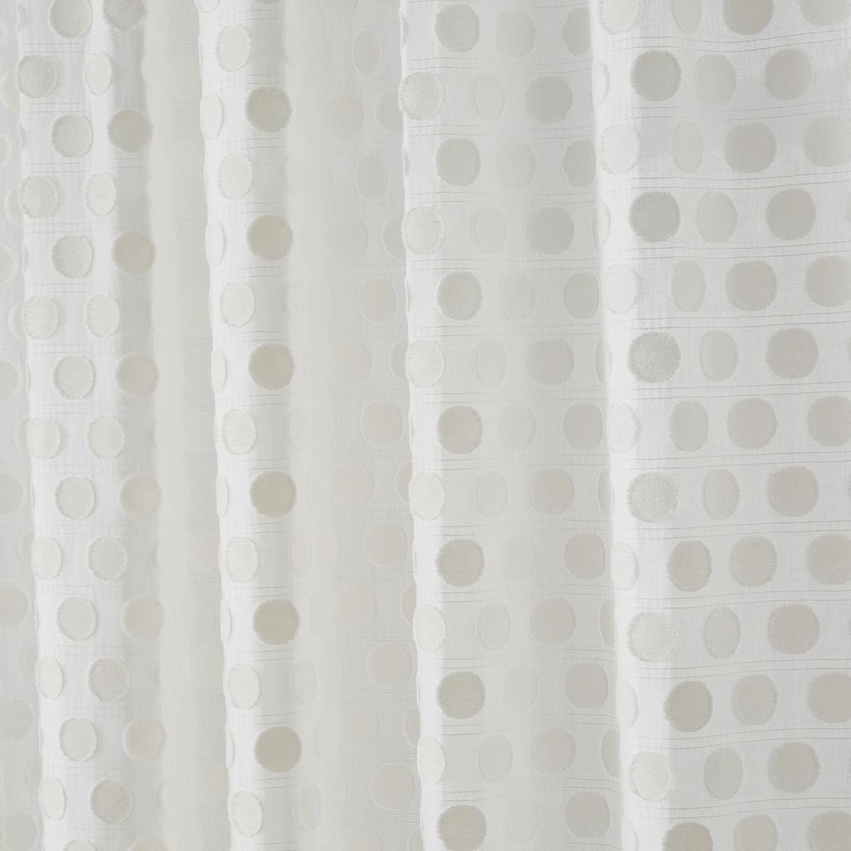 Casimir Chenille White Slot Top Single Voile Panel White – image 3