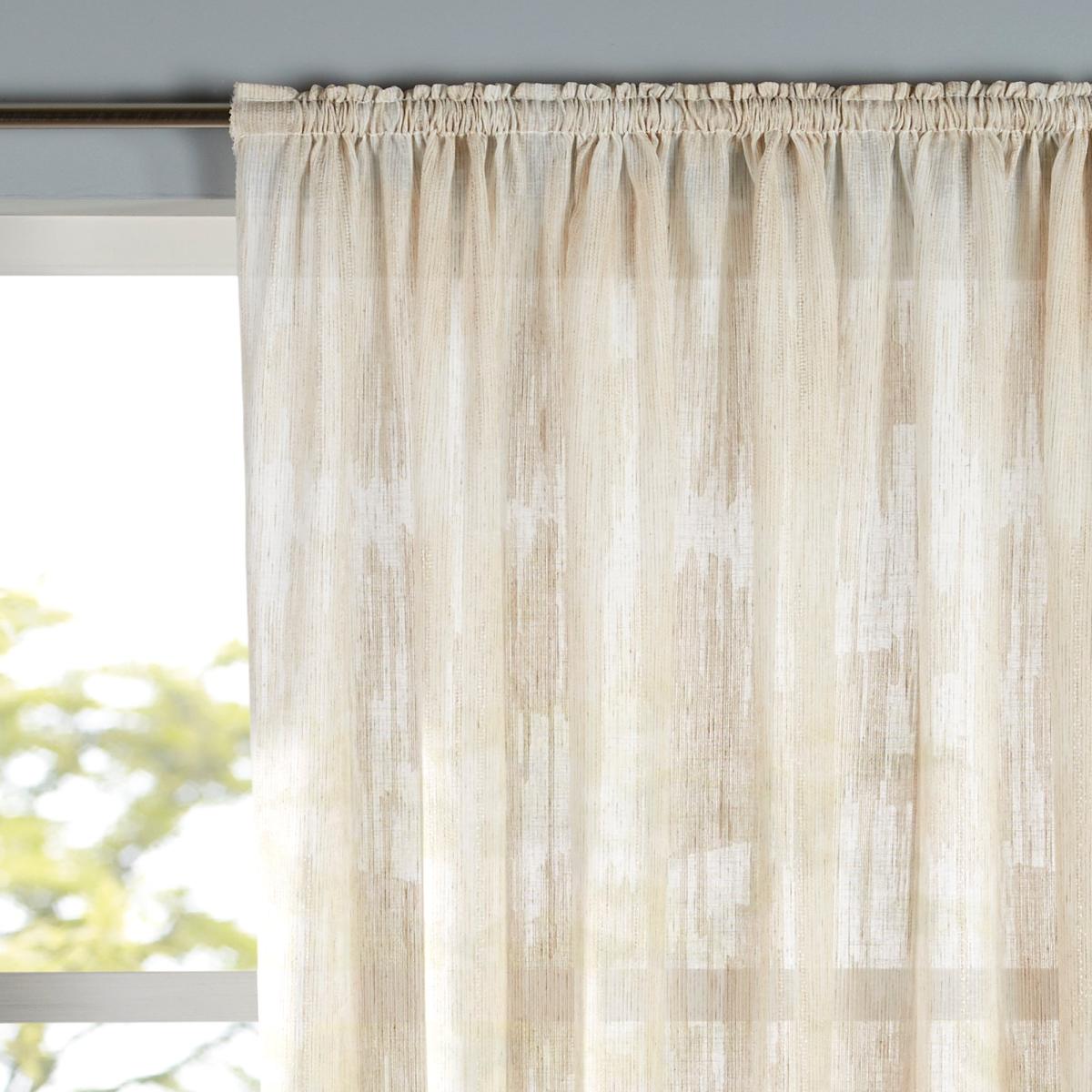 By the Metre Natural Bali Recycled Voile Natural – image 2
