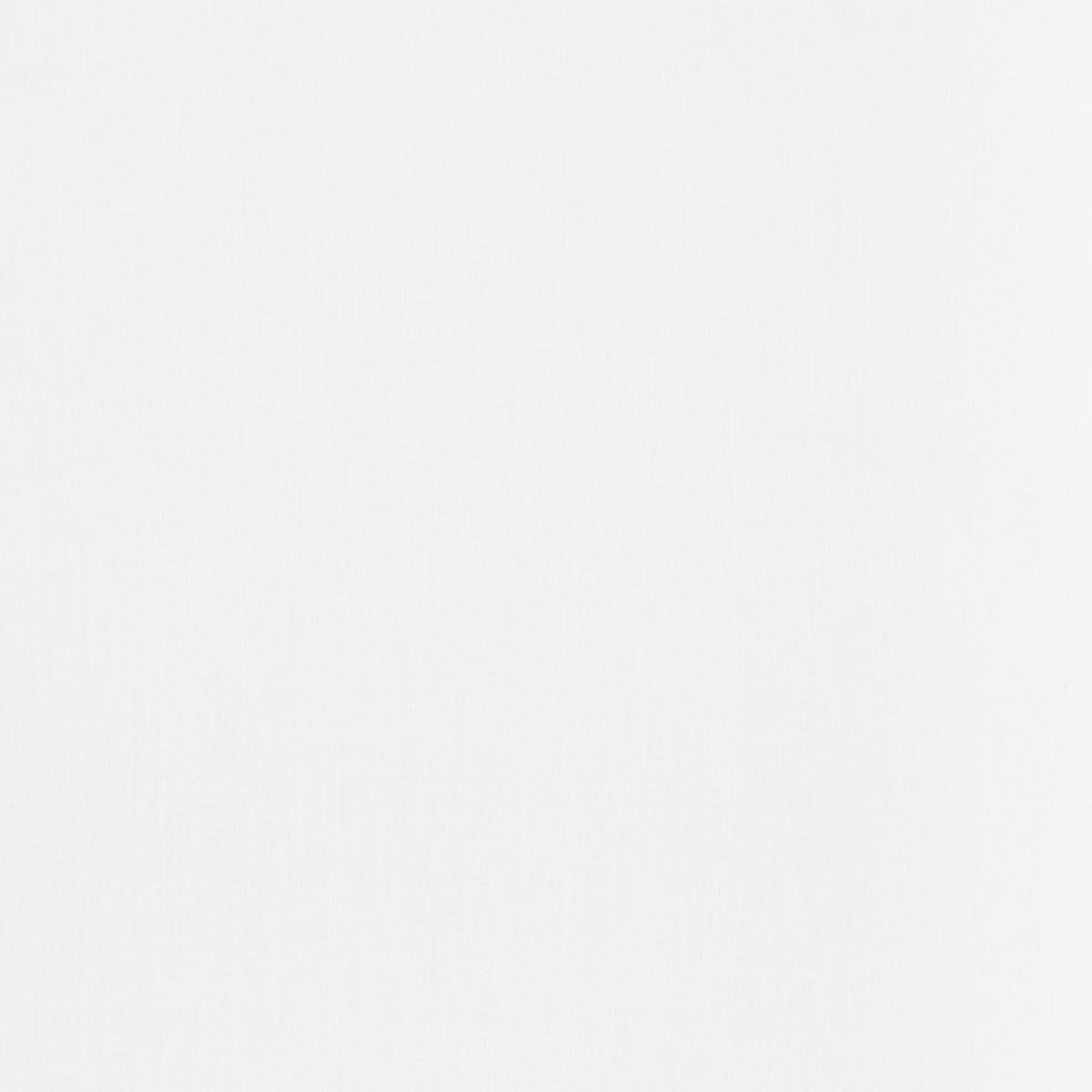 John Lewis & Partners Plain Cotton Slot Top Voile Panel,White – image 5