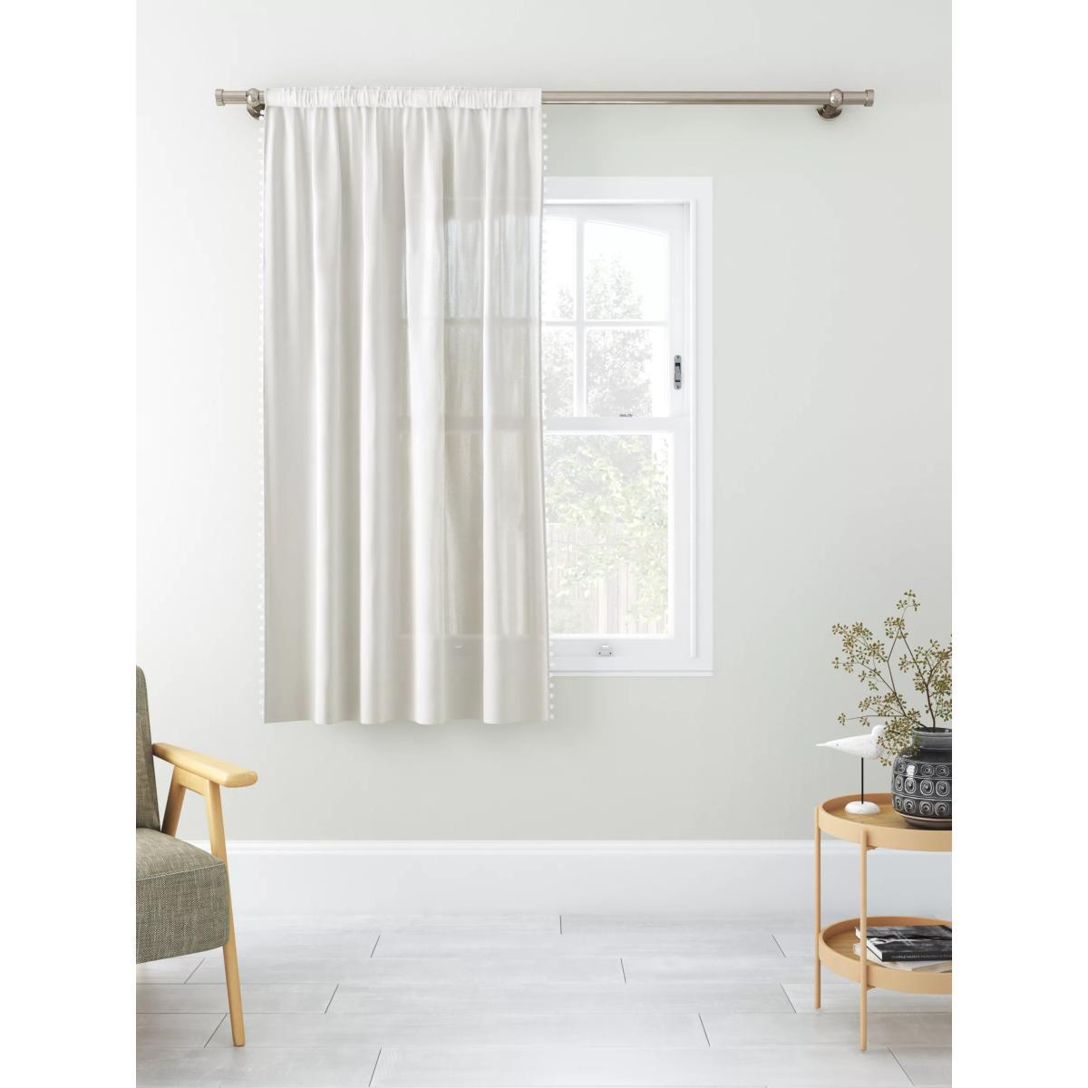 John Lewis & Partners Pom Pom Sheer Slot Top Panel – image 3
