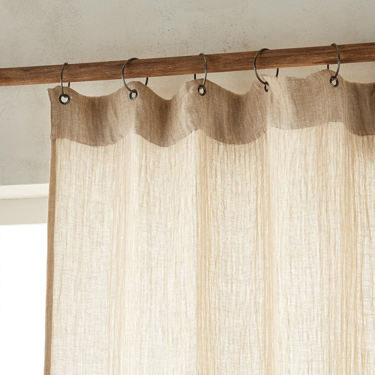 Minoe Cotton / Linen Single Voile Panel – image 2