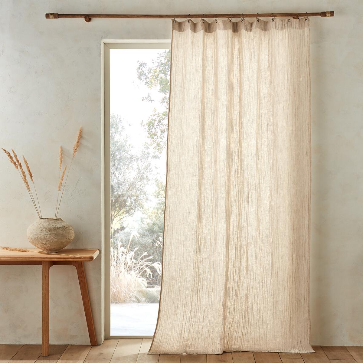 Minoe Cotton / Linen Single Voile Panel – image 1