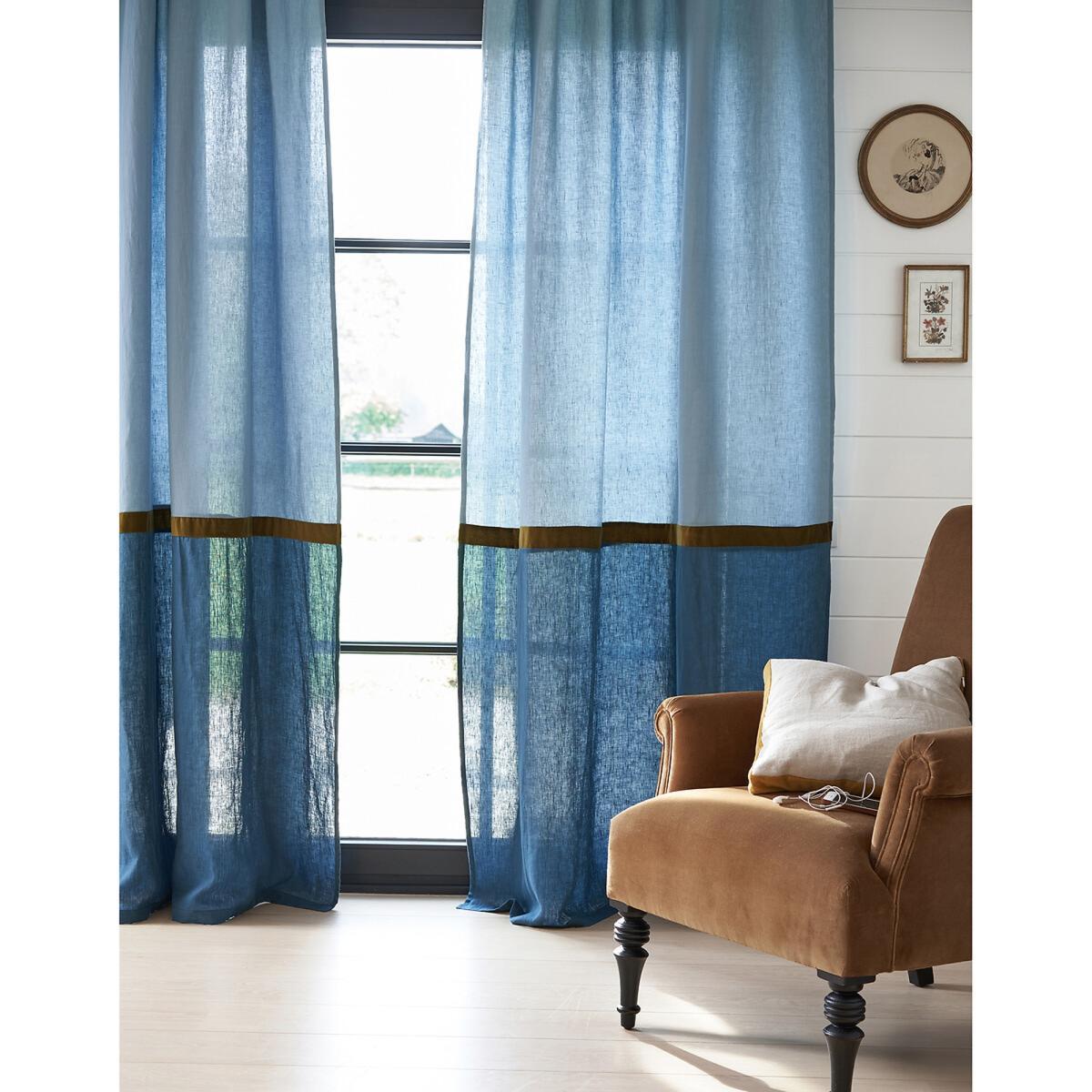 Onega x Velvet Linen / Velvet Curtain with Hidden Tabs – image 6