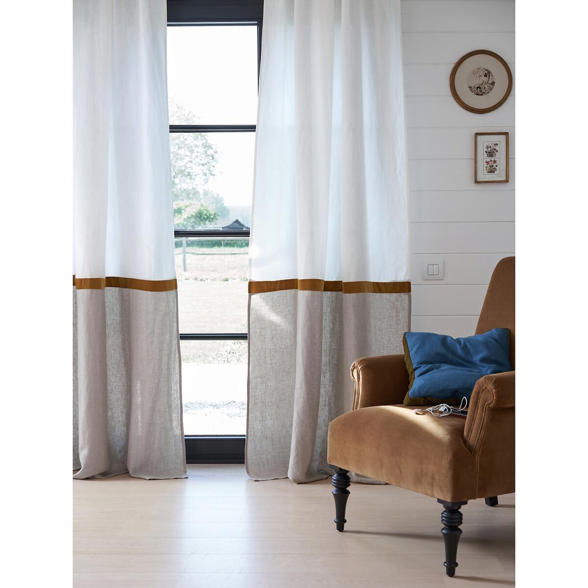 Onega x Velvet Linen / Velvet Curtain with Hidden Tabs – image 7