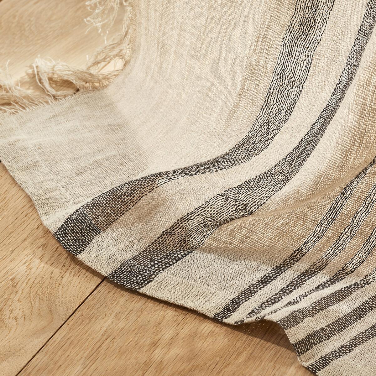 Aglaïa Single Linen Voile Panel – image 3